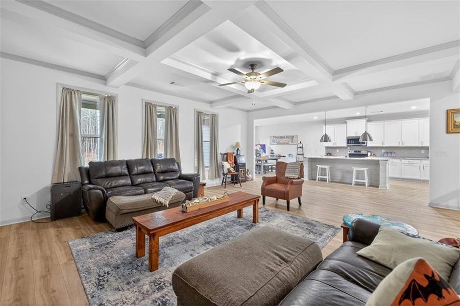 Furnished interior view inside a new home in , Winder (Image 16).