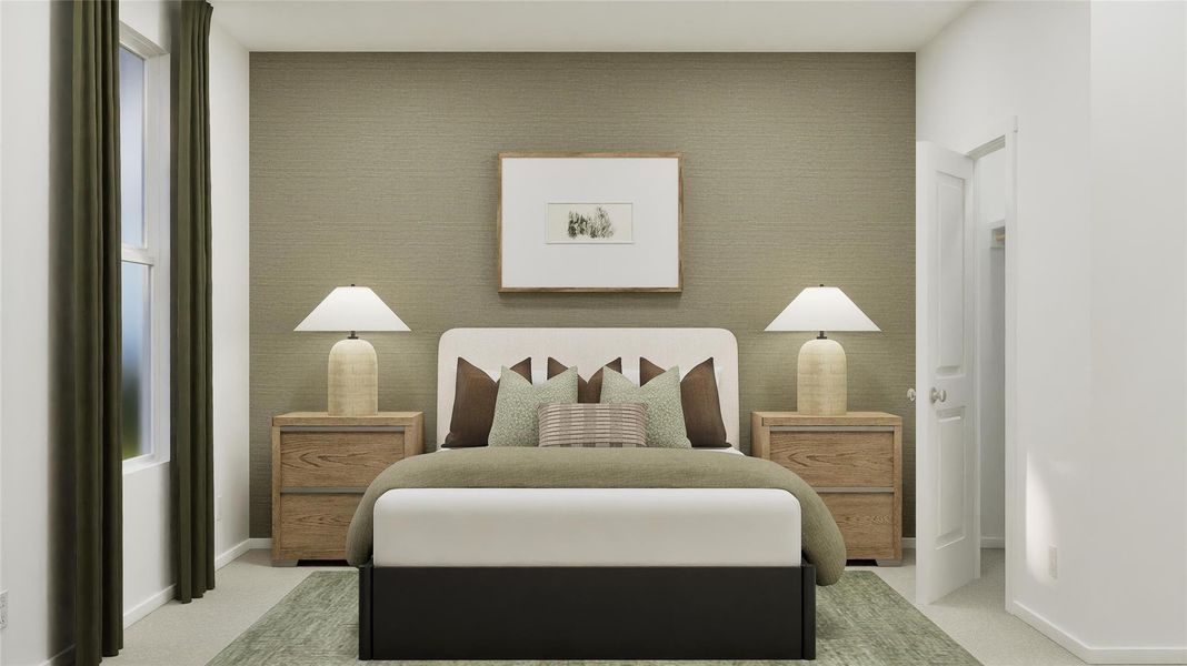 Furnished interior view inside a new home in Magnolia Forest, Montgomery (Image 16).