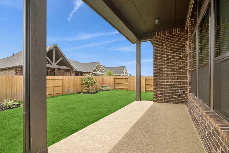 Spacious, unfurnished interior of a new home in Grange 45' Homesites, Katy (Image 15).