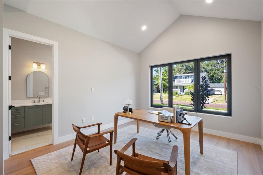 Furnished interior view inside a new home in , Orlando (Image 11). Furnished interior view inside a new home in , Orlando (Image 11).