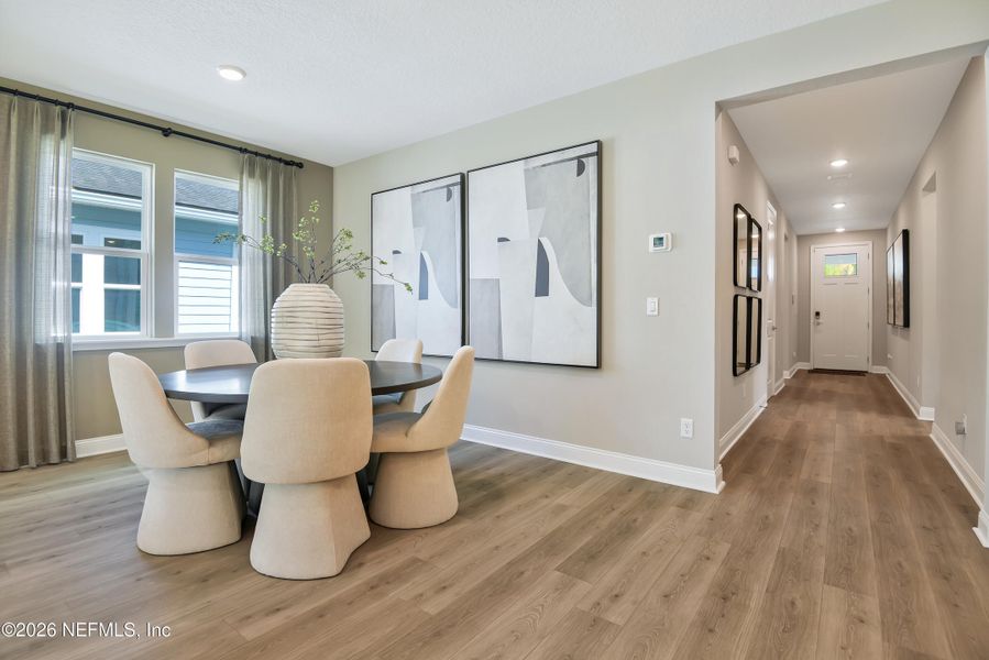Furnished interior view inside a new home in , Palm Coast (Image 18).