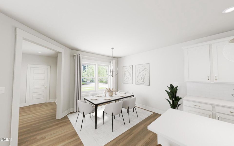Dining - Classic Wht Bttn Dwn Interior