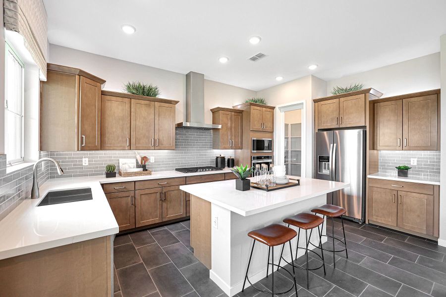 Representative furnished interior of a home built from the Tawny by Mattamy Homes in Empire Pointe, Queen Creek (Image 18).