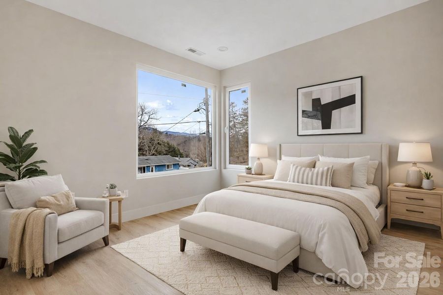 Furnished interior view inside a new home in , Black Mountain (Image 10).