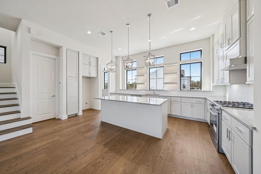 Furnished interior view inside a new home in Spring Valley Creek, Houston (Image 7).