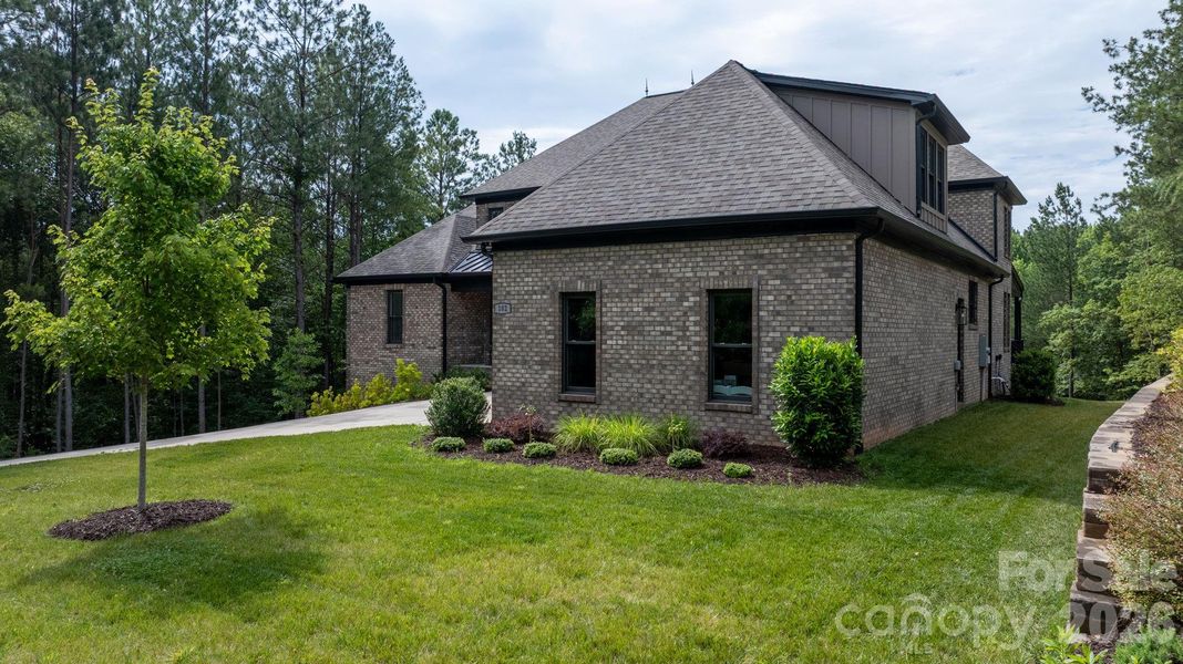 Front exterior of a new home in , Granite Falls, NC, highlighting curb appeal (Image 23).