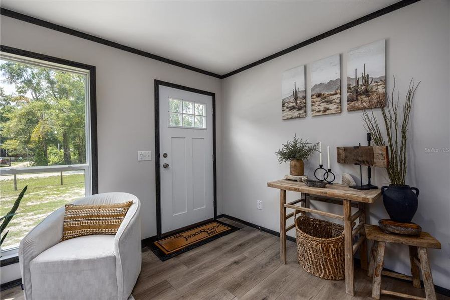Furnished interior view inside a new home in , Fort White (Image 31).