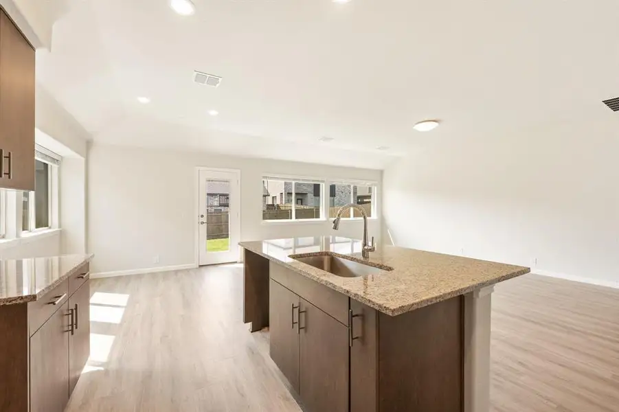 Furnished interior view inside a new home in Godley Ranch Elements, Godley (Image 11).