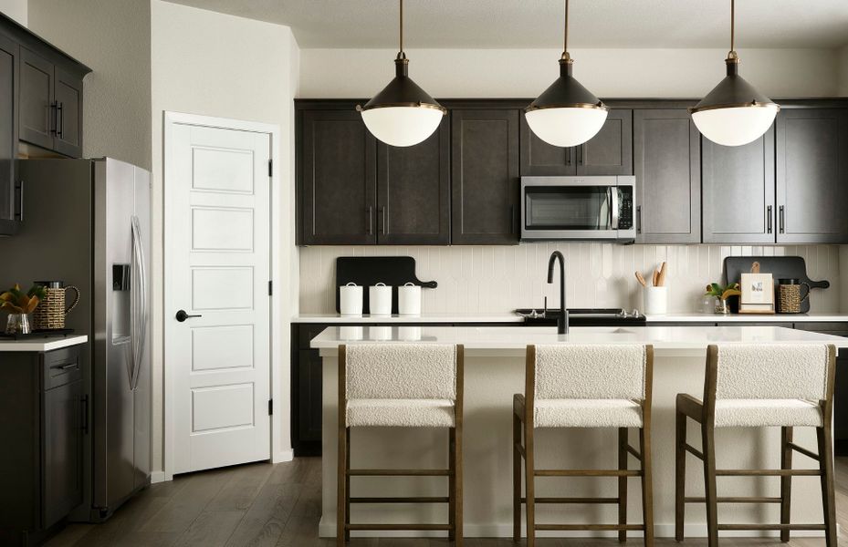Representative furnished interior of a home built from the Sandalwood by Pulte Homes in Wolf Creek Run West, Strasburg (Image 10).