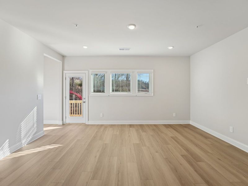 Spacious, unfurnished interior of a new home in Hemingway - Highland Series, Cumming (Image 13).