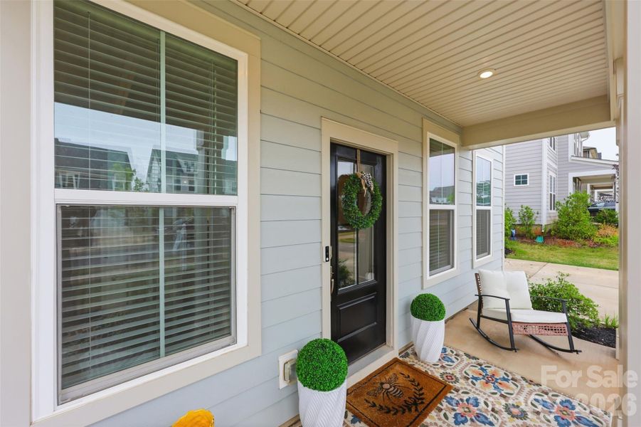 Exterior details and patio area of a home in Lakeside Glen, York (Image 3). Exterior details and patio area of a home in Lakeside Glen, York (Image 3).