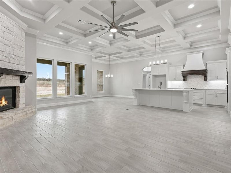 Spacious, unfurnished interior of a new home in , Azle (Image 22).