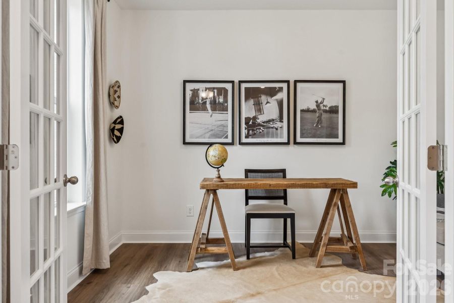 Furnished interior view inside a new home in Alexander Providence Townhomes, Charlotte (Image 14).
