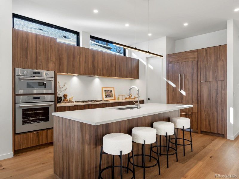 Furnished interior view inside a new home in , Denver (Image 7).