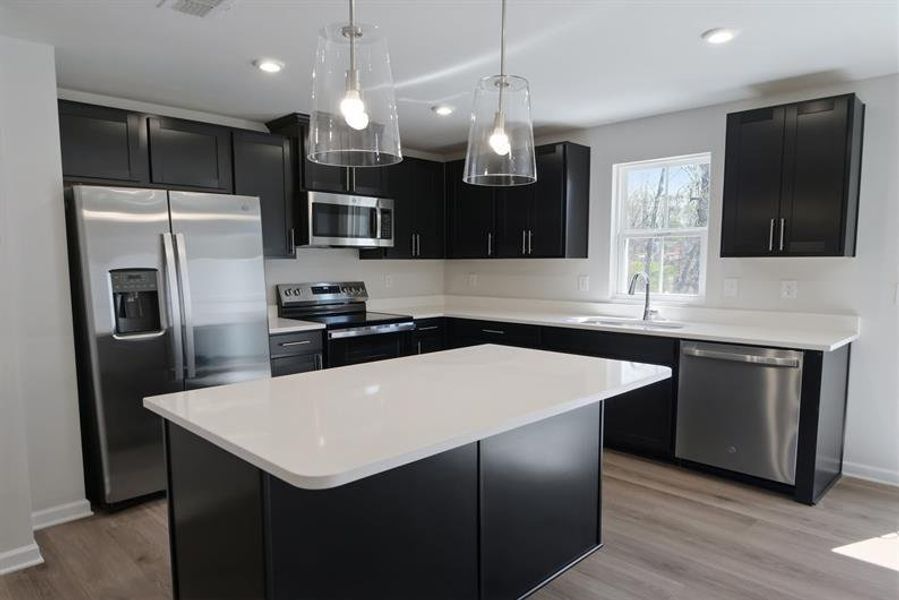 Furnished interior view inside a new home in Beech Glen, Anderson (Image 3). Furnished interior view inside a new home in Beech Glen, Anderson (Image 3).