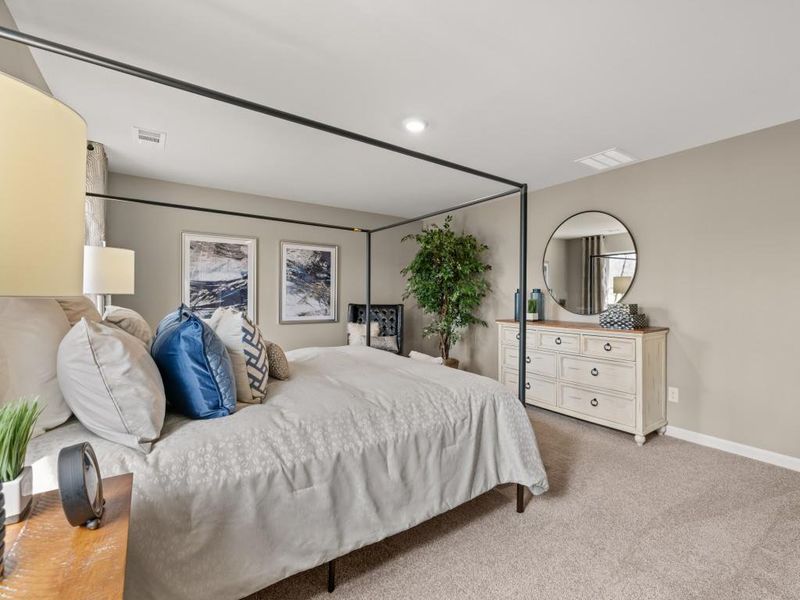 Furnished interior view inside a new home in Lost Creek, Dallas (Image 18).