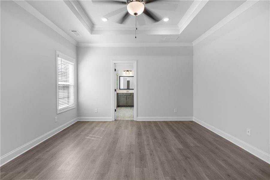 Spacious, unfurnished interior of a new home in Belle Woode Estates, Monroe (Image 31).