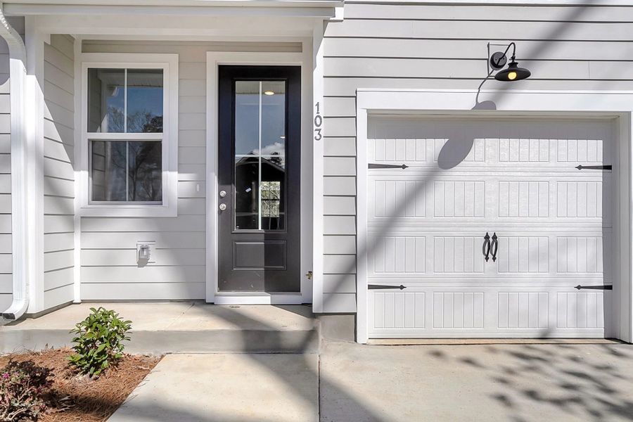 Exterior details and patio area of a home in Windward Village, Summerville (Image 3). Exterior details and patio area of a home in Windward Village, Summerville (Image 3).