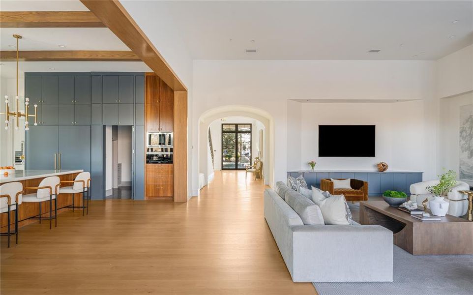 Furnished interior view inside a new home in , Dallas (Image 16).