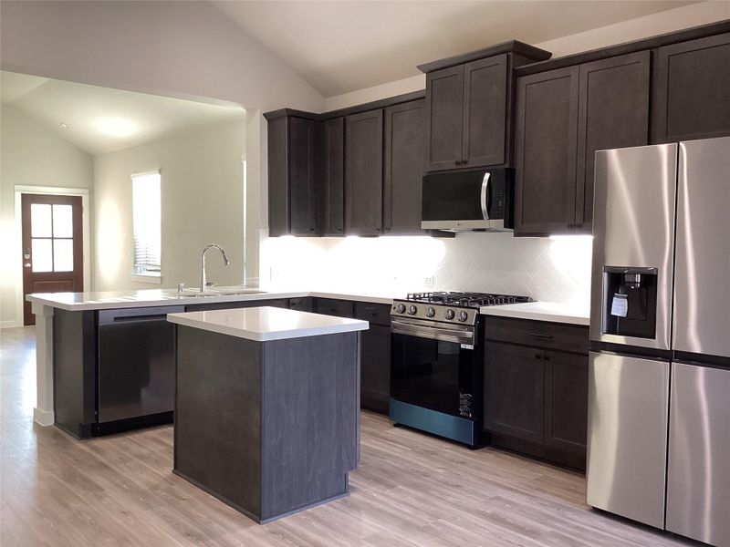 Furnished interior view inside a new home in Willow Trace 45' at Willow Trace, Spring (Image 4).