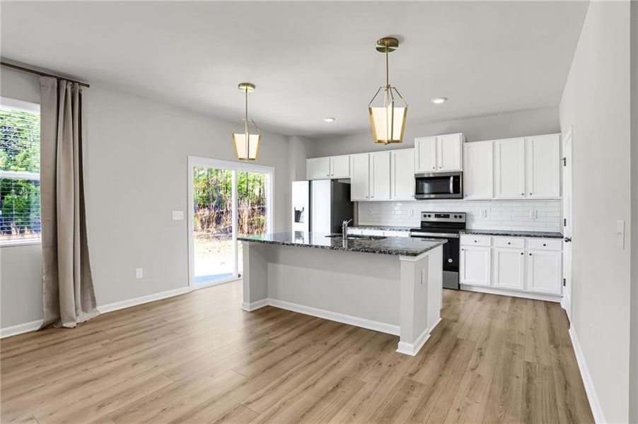 Furnished interior view inside a new home in Summit Pointe, Dallas (Image 4).