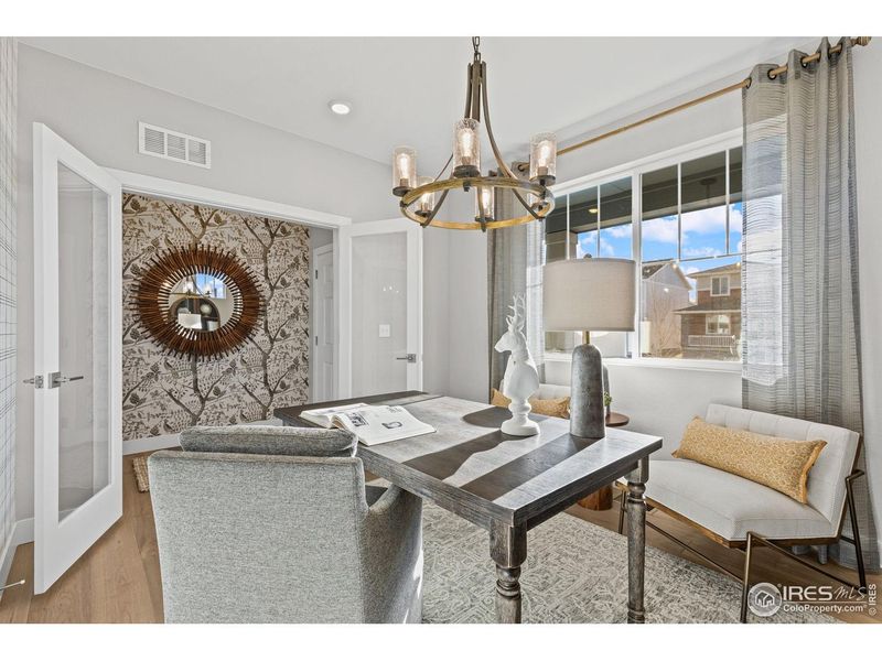 Furnished interior view inside a new home in Farmstead, Berthoud (Image 12).