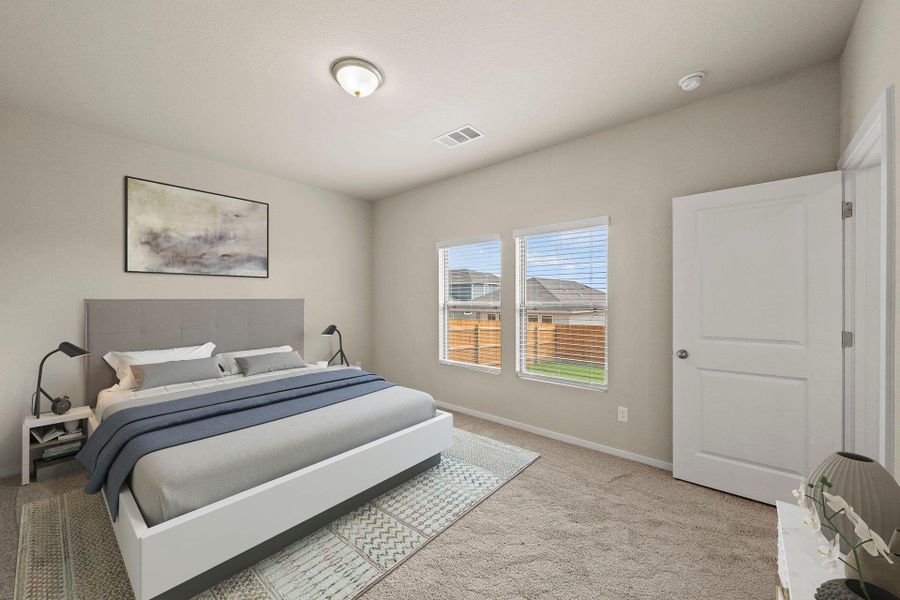 Primary Bedroom - Virtually Staged