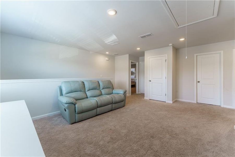 Furnished interior view inside a new home in Kingsley Creek, Lithonia (Image 29).