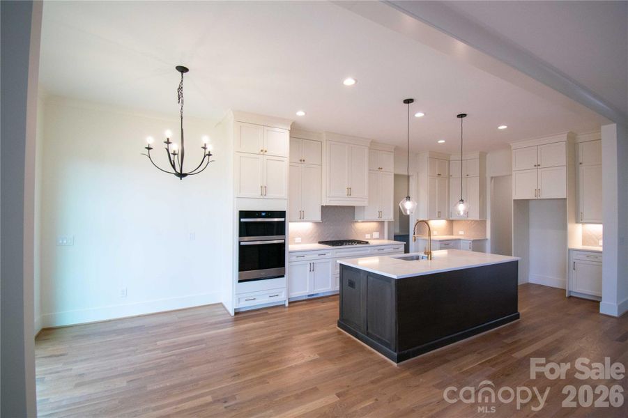 Furnished interior view inside a new home in , Hickory (Image 15).