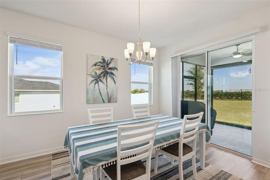 Furnished interior view inside a new home in , Mascotte (Image 16).