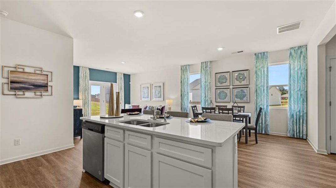 Furnished interior view inside a new home in Shoal Creek, Hampton (Image 32).