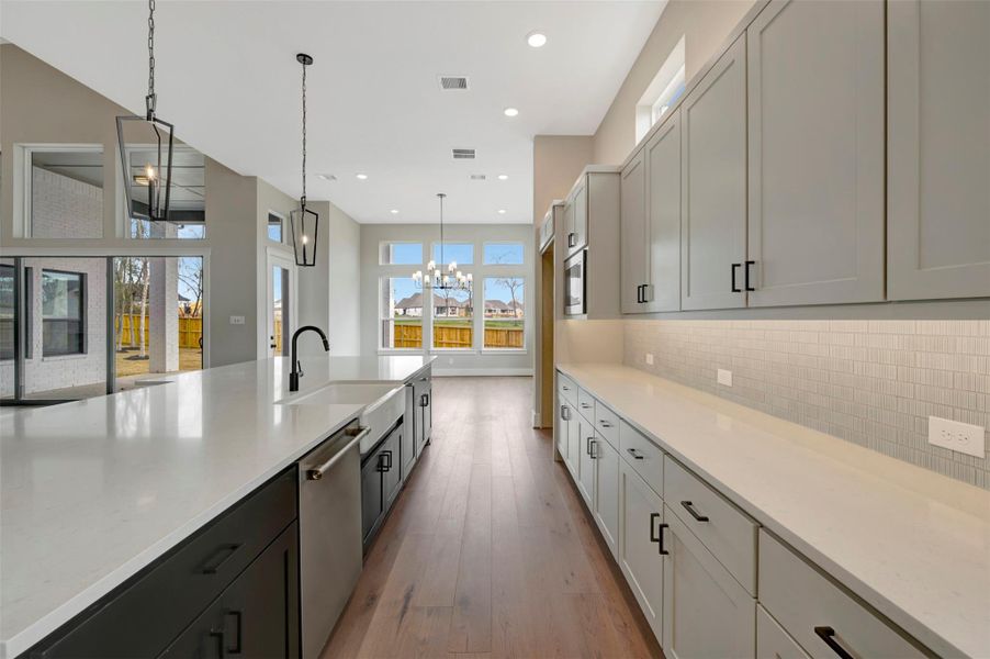 Furnished interior view inside a new home in Briarley, Montgomery (Image 10).