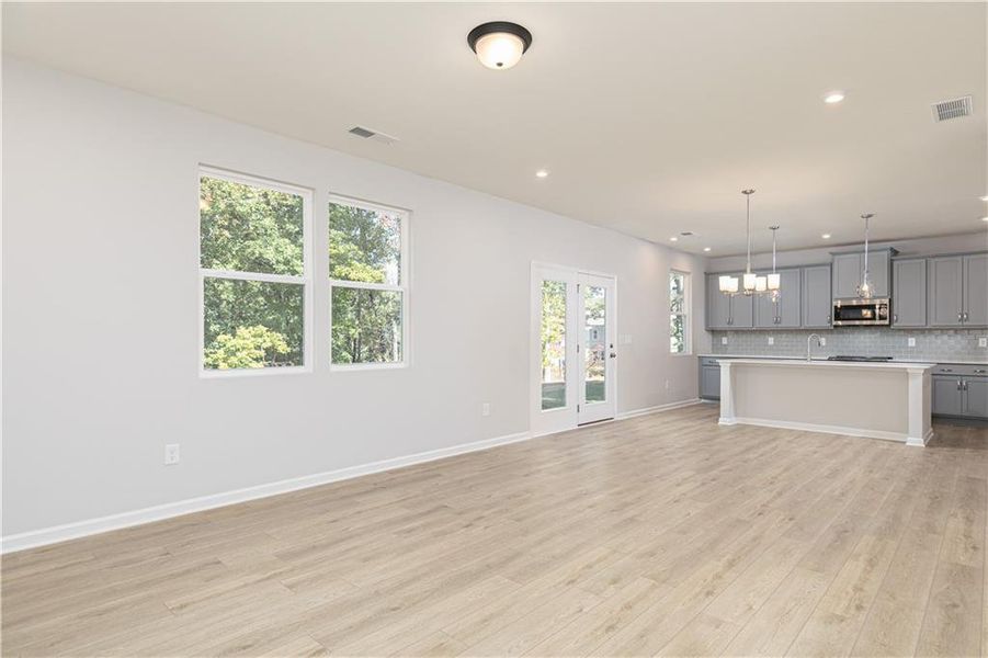 Spacious, unfurnished interior of a new home in Madison at Buice Lake, Acworth (Image 24).