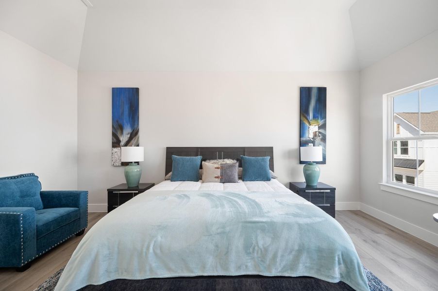 Furnished interior view inside a new home in , Houston (Image 8). Furnished interior view inside a new home in , Houston (Image 8).