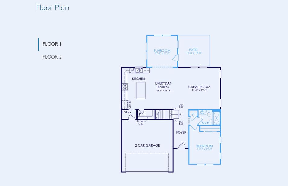 2D floor plan layout of this home in Michaux Gardens, Belmont, NC (Image 3). 2D floor plan layout of this home in Michaux Gardens, Belmont, NC (Image 3).