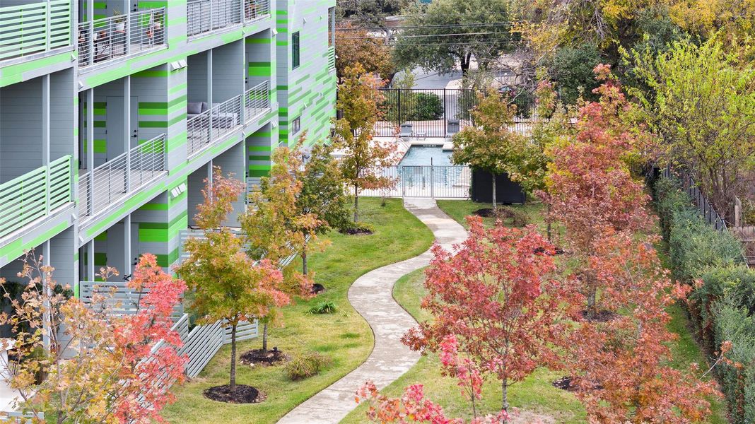 Surrounding community featuring a yard