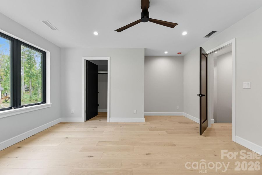 Bedroom Three Walk-in Closet and Desk Nook