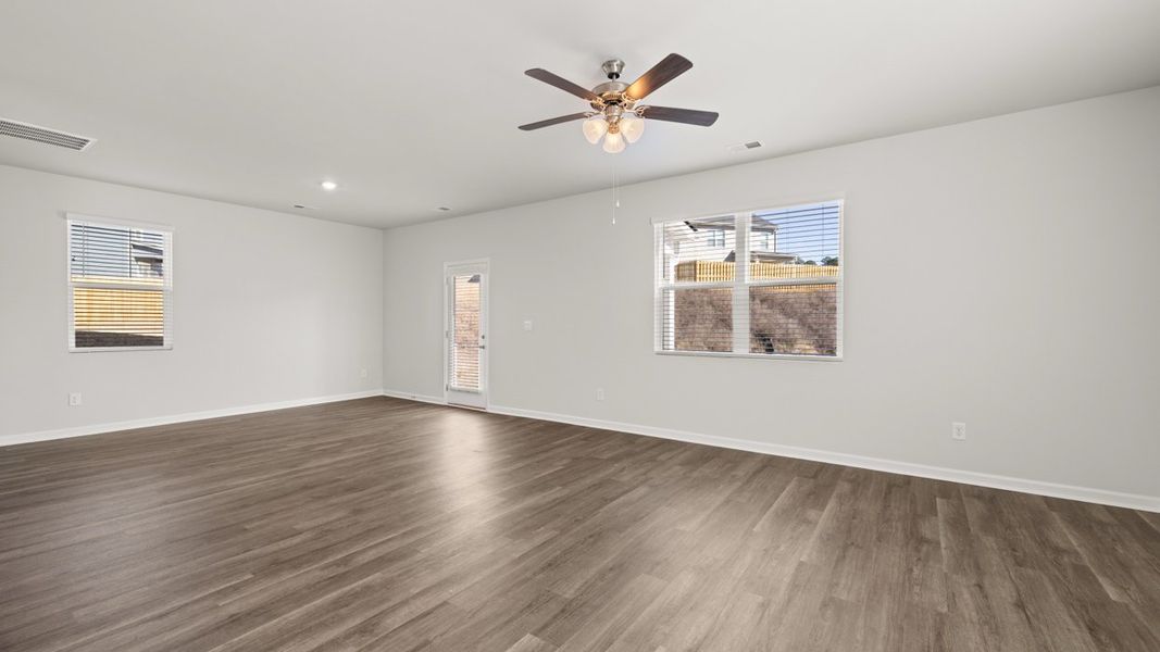 Spacious, unfurnished interior of a new home in Southwind Village, Evans (Image 13). Spacious, unfurnished interior of a new home in Southwind Village, Evans (Image 13).