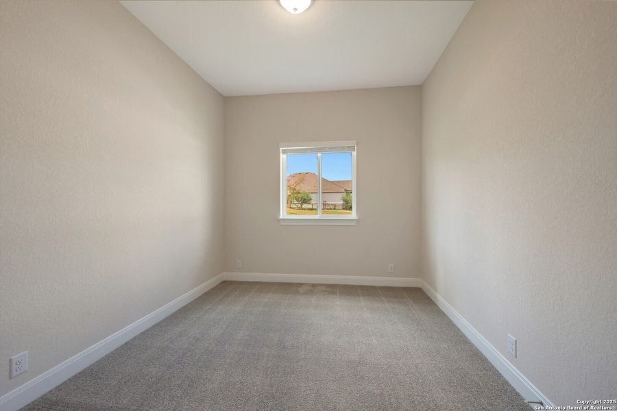 Spacious, unfurnished interior of a new home in The Crossvine 55’, Schertz (Image 38).