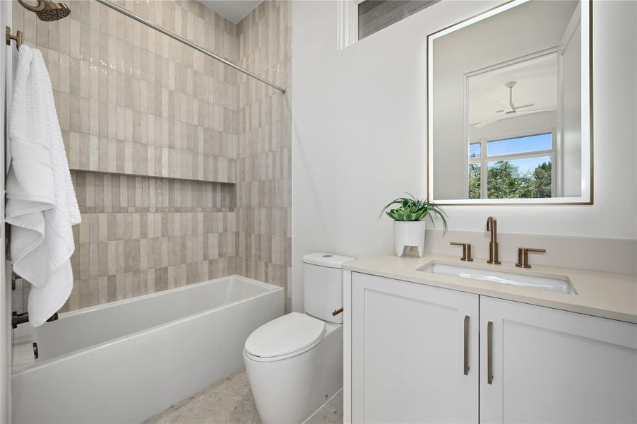 Furnished interior view inside a new home in , Austin (Image 5). Furnished interior view inside a new home in , Austin (Image 5).