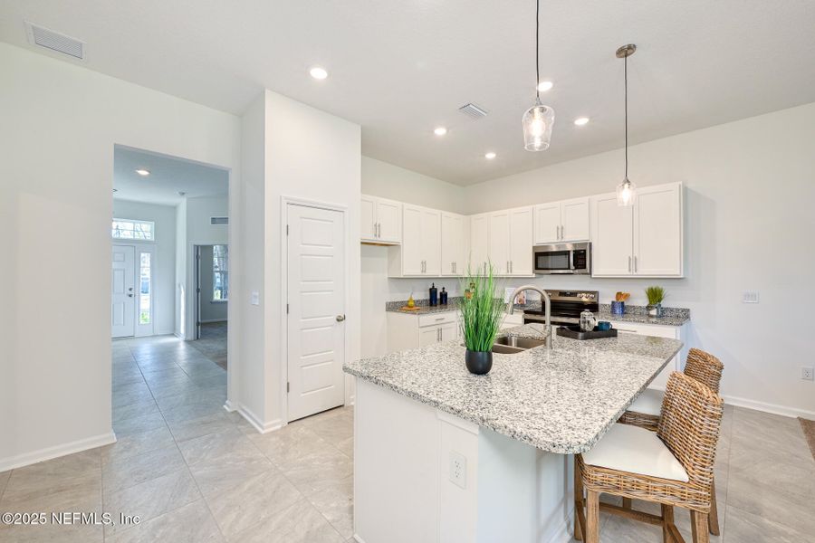 Furnished interior view inside a new home in , Jacksonville (Image 9).