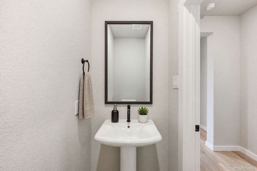 Furnished interior view inside a new home in Woodbridge Townhomes, Wylie (Image 15).
