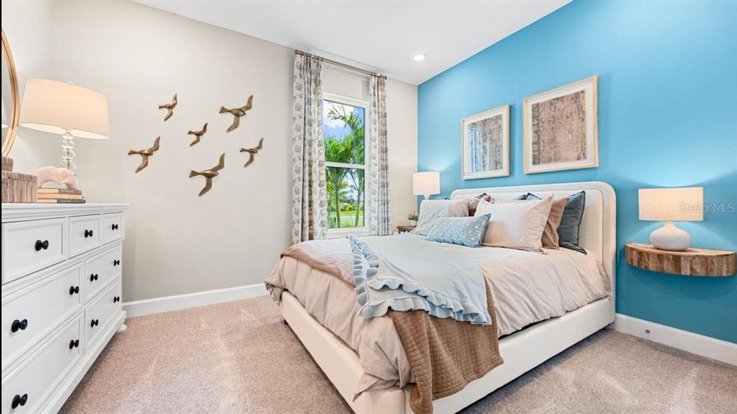 Furnished interior view inside a new home in Skye Ranch Community Group Page, Sarasota (Image 12).