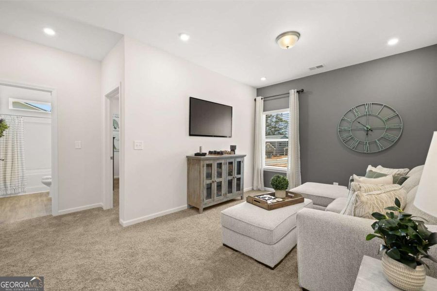Furnished interior view inside a new home in Trellis Park, Hampton (Image 18).