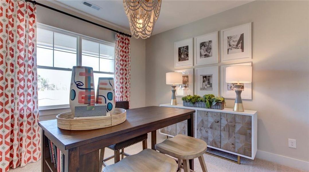 Furnished interior view inside a new home in , Loganville (Image 7).