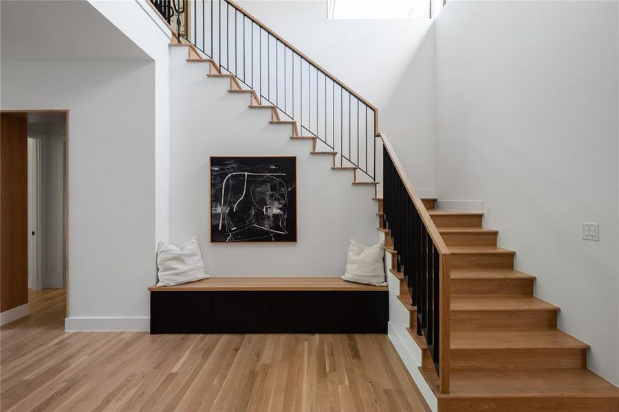 Furnished interior view inside a new home in , Dallas (Image 16).