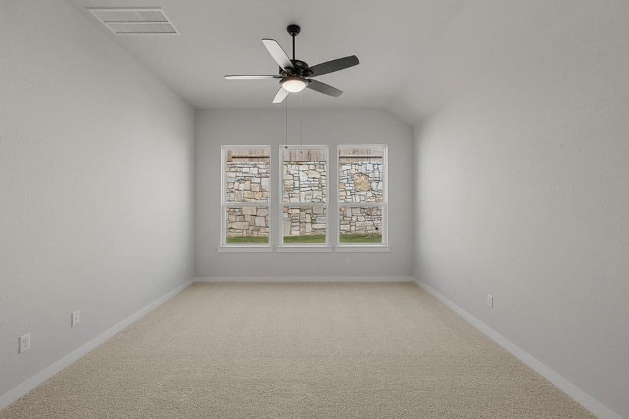 Spacious, unfurnished interior of a new home in Lariat, Liberty Hill (Image 29). Spacious, unfurnished interior of a new home in Lariat, Liberty Hill (Image 29).