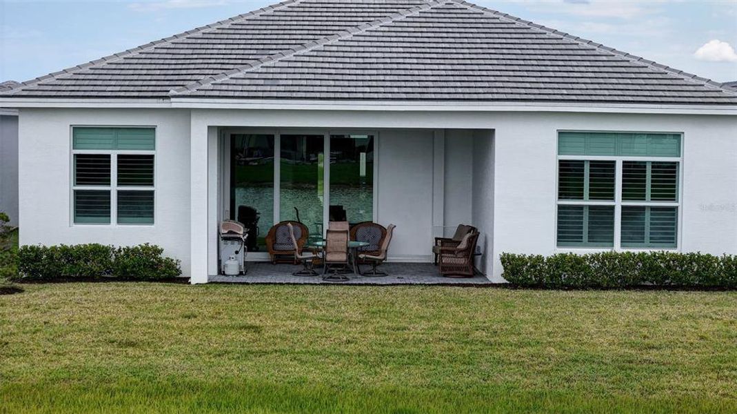 Exterior details and patio area of a home in , Port St. Lucie (Image 24). Exterior details and patio area of a home in , Port St. Lucie (Image 24).