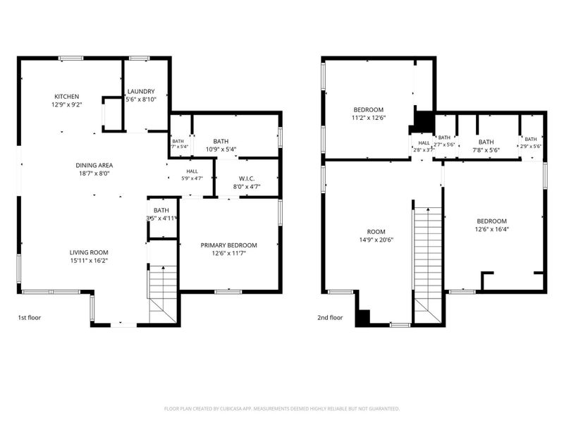 2D floor plan layout of this home in , Smithville, TX (Image 4).