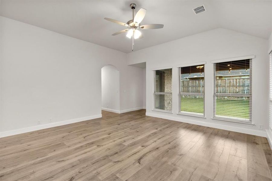 Spacious, unfurnished interior of a new home in , Little Elm (Image 23). Spacious, unfurnished interior of a new home in , Little Elm (Image 23).
